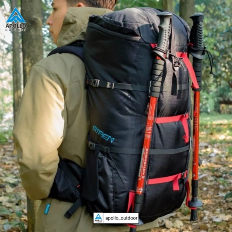TAS CARRIER SIREN GREENFOREST SEMI ULTRALIGHT HIKING GUNUNG OUTDOOR CAMPING MULTIFUNGSI ORIGINAL