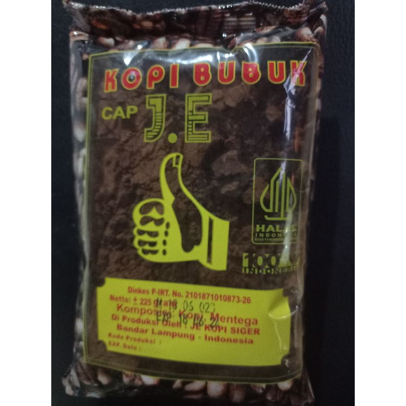 

kopi bubuk cap J.E