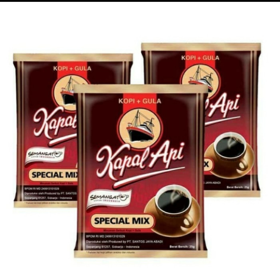 

Serenceng Kopi Kapal Api Special Mix 24 Gram / 10 Pcs Kopi Kapal Api Spesial Mi 24 Gram