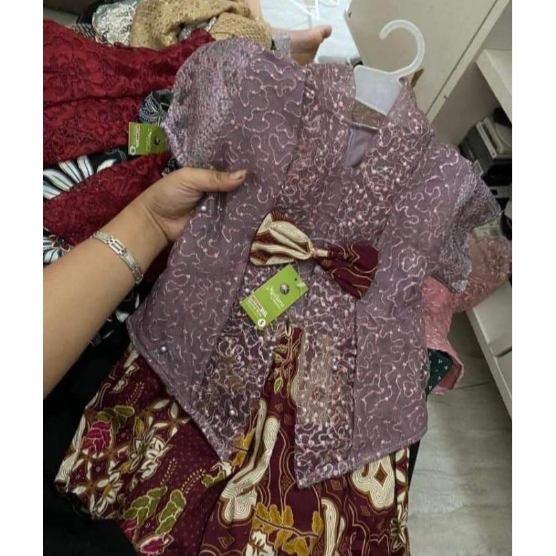 setelan kebaya anak setelan brukat baju anak murah setelan rok kebaya