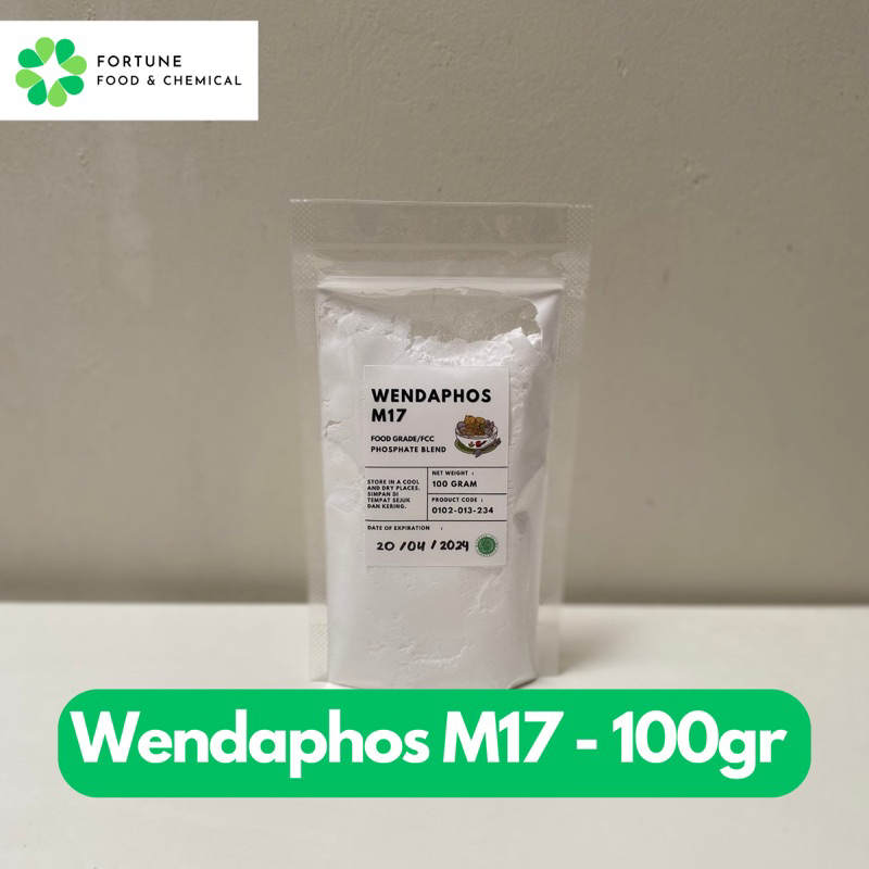 

Wendaphos M17 Blend Phospate / Pengenyal Bakso, Nugget, Dimsum / 100 Gr