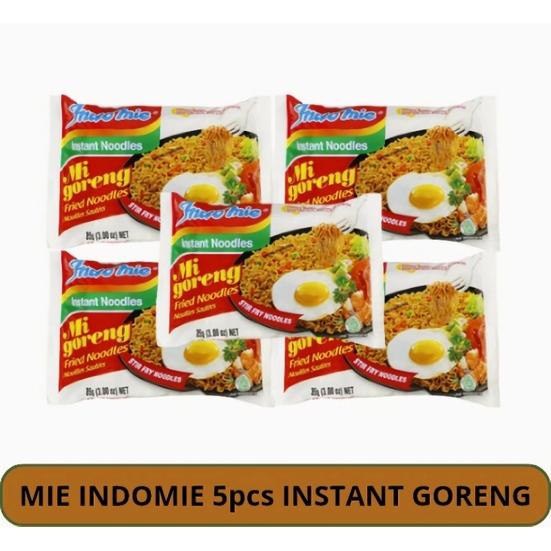 

Indomie Goreng paket 5pcs