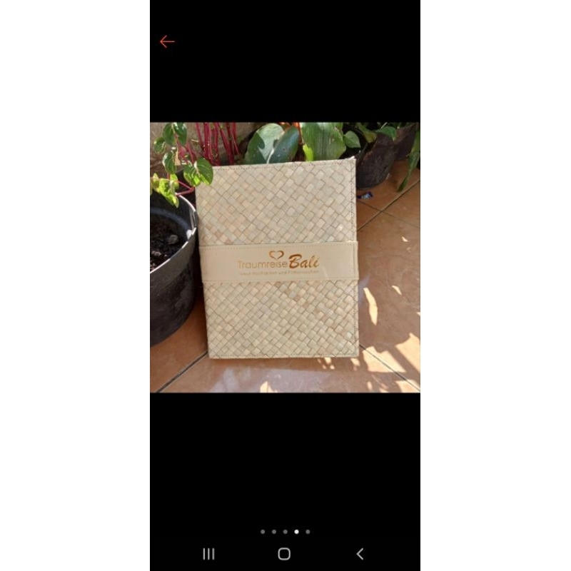 

buku menu daun pandan