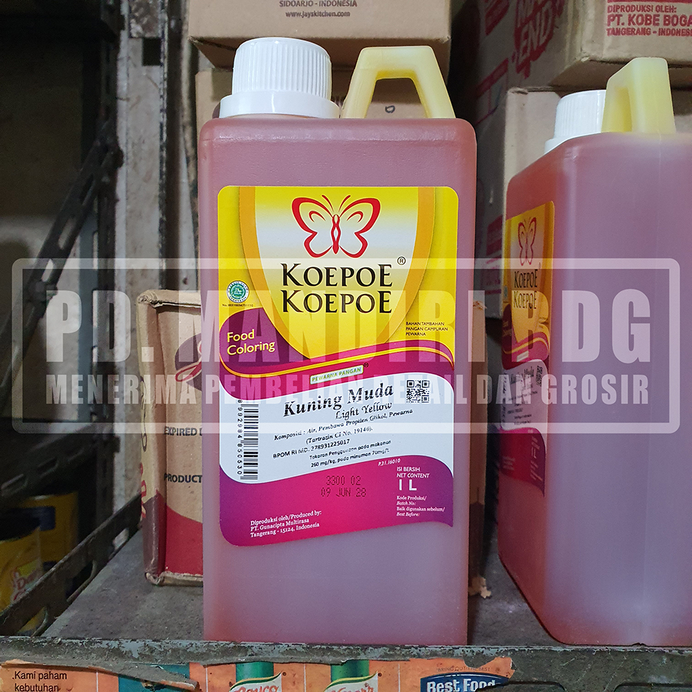 

KOEPOE KOEPOE PEWARNA KUNING MUDA 1 L
