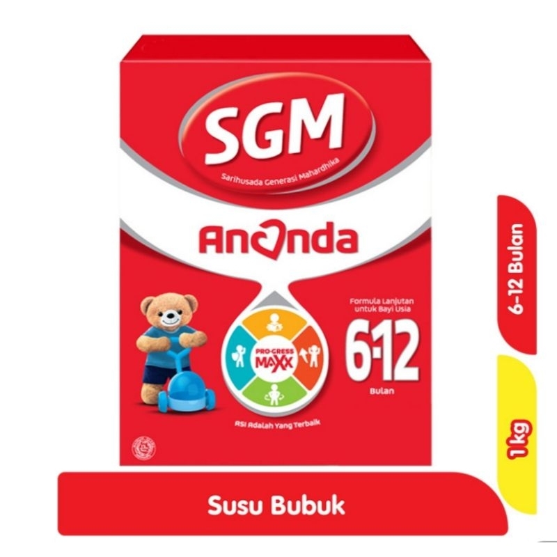 

SGM Ananda 6-12 bulan 1000gr