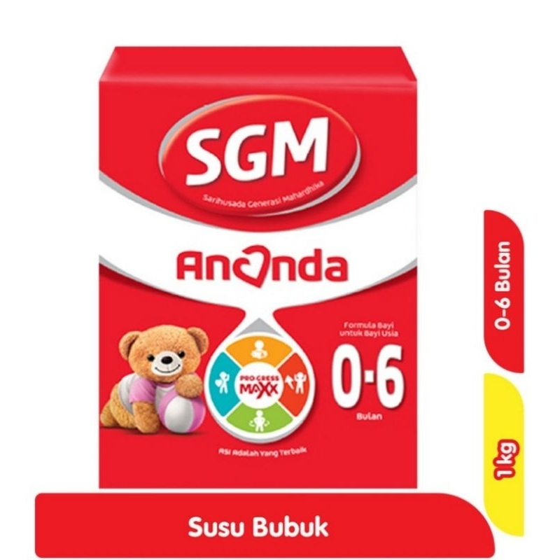 

SGM Ananda 0-6 bulan 1000gr