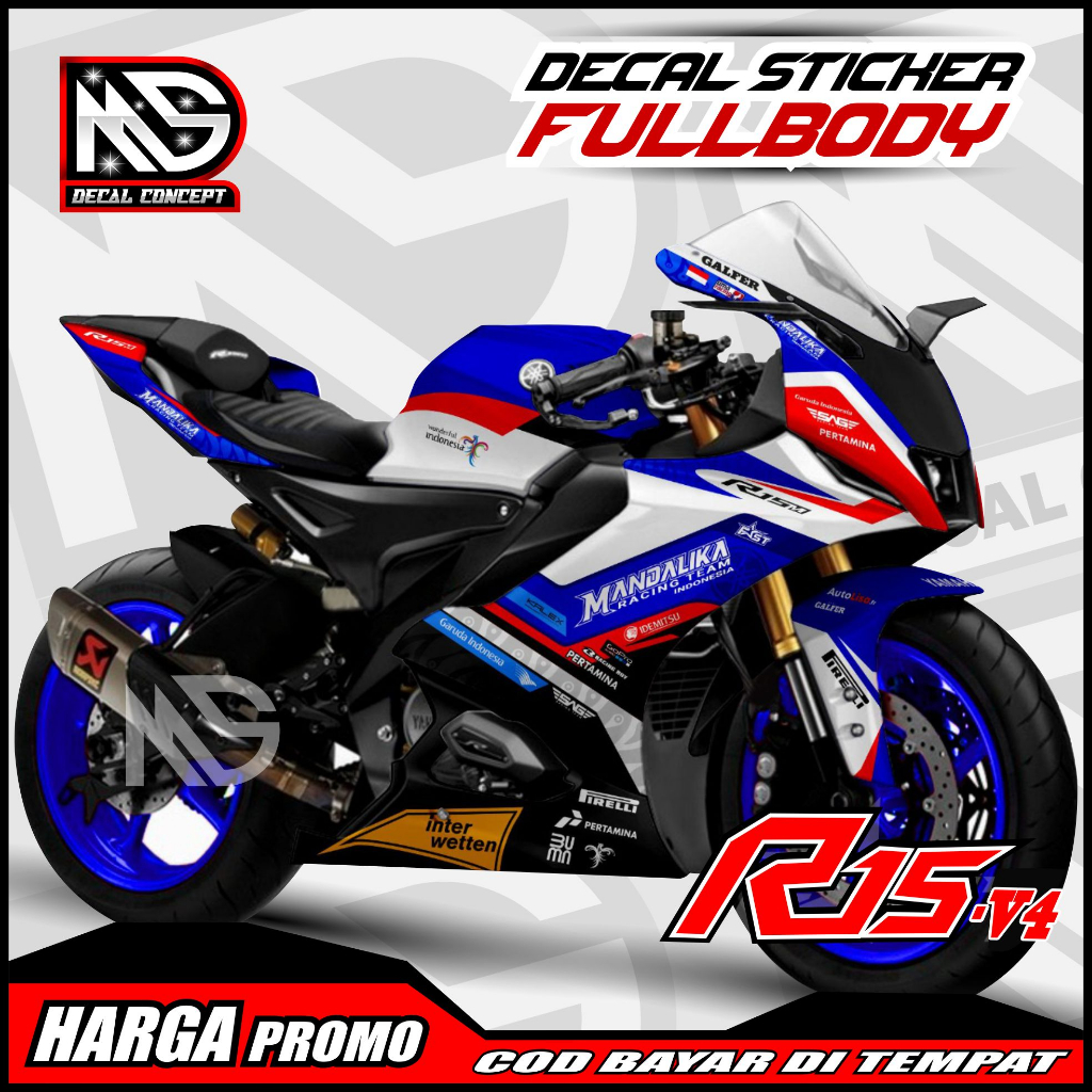 COD decal R15 v4 fullbody stiker decal R15 v4 full body motip mandalika_stiker decal r15v4 decl r15v