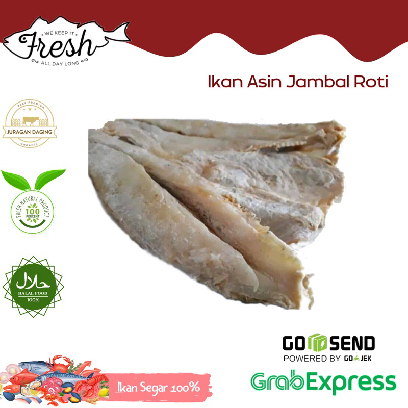 

IKAN ASIN JAMBAL/JAMBAL ROTI