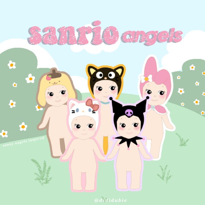 

[dididubie] sonny (sanrio) angel sticker