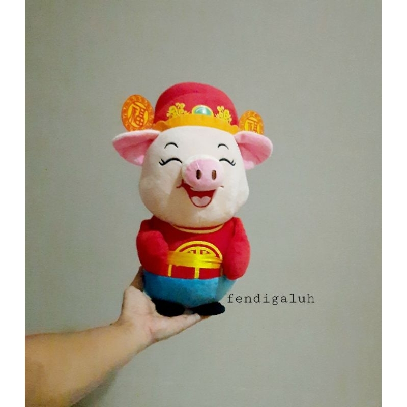 Boneka Imlek Chinese Shio Babi Gemoy Size 35 cm/ Boneka Shio