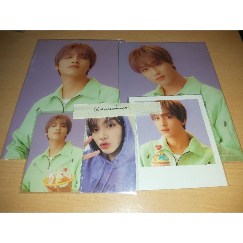 Photocard Haechan Photopack SG 21 Hoodie Ungu (With Pairing)