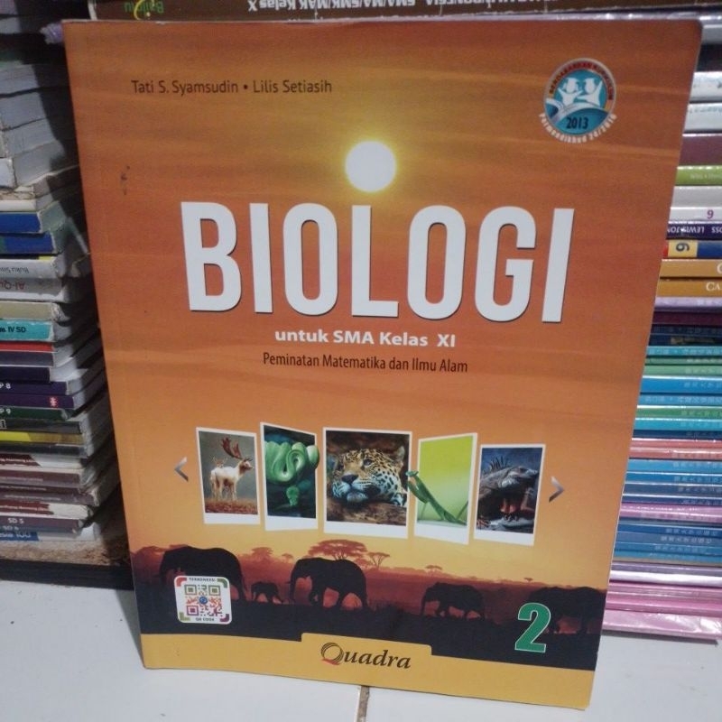 Buku Biologi kelas 2-11-XII sma edisi revisi quadra