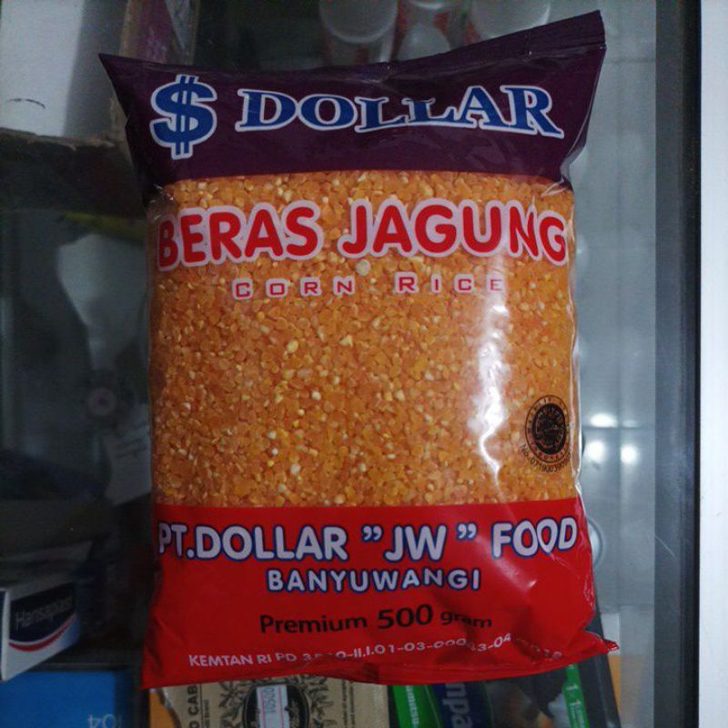 

Beras Jagung Dollar 500 gram