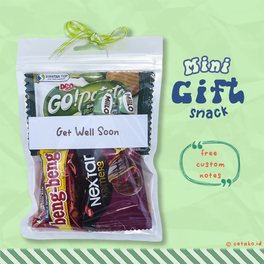 

Freebies Mini Gift Snack Bisa Custom Notes MG-015