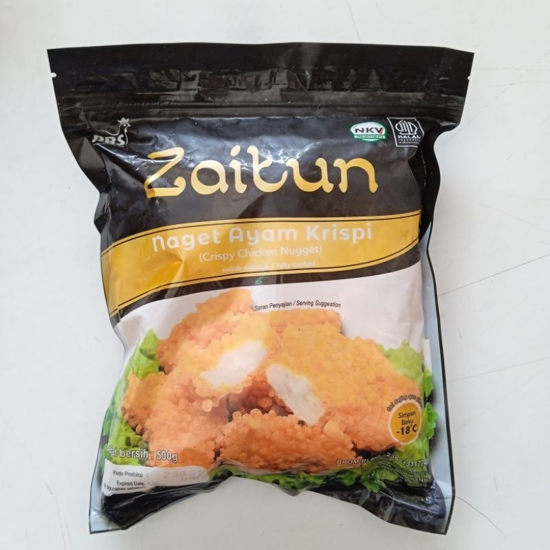 

Zaitun Nugget Crispy 500gr Frozen Food Jogja