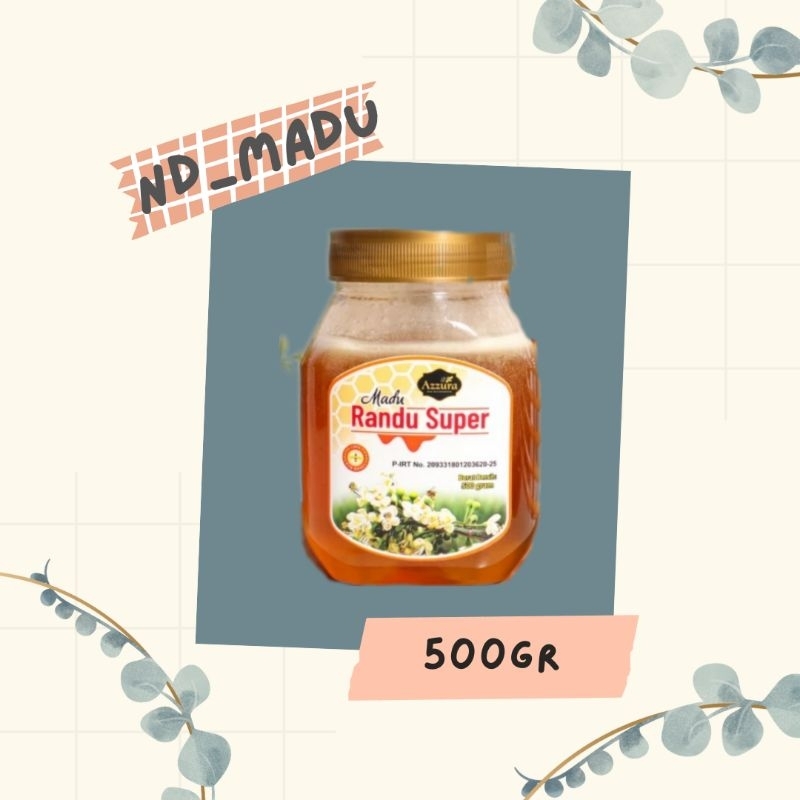 

Madu Azzura - Madu Randu Super 500 gr