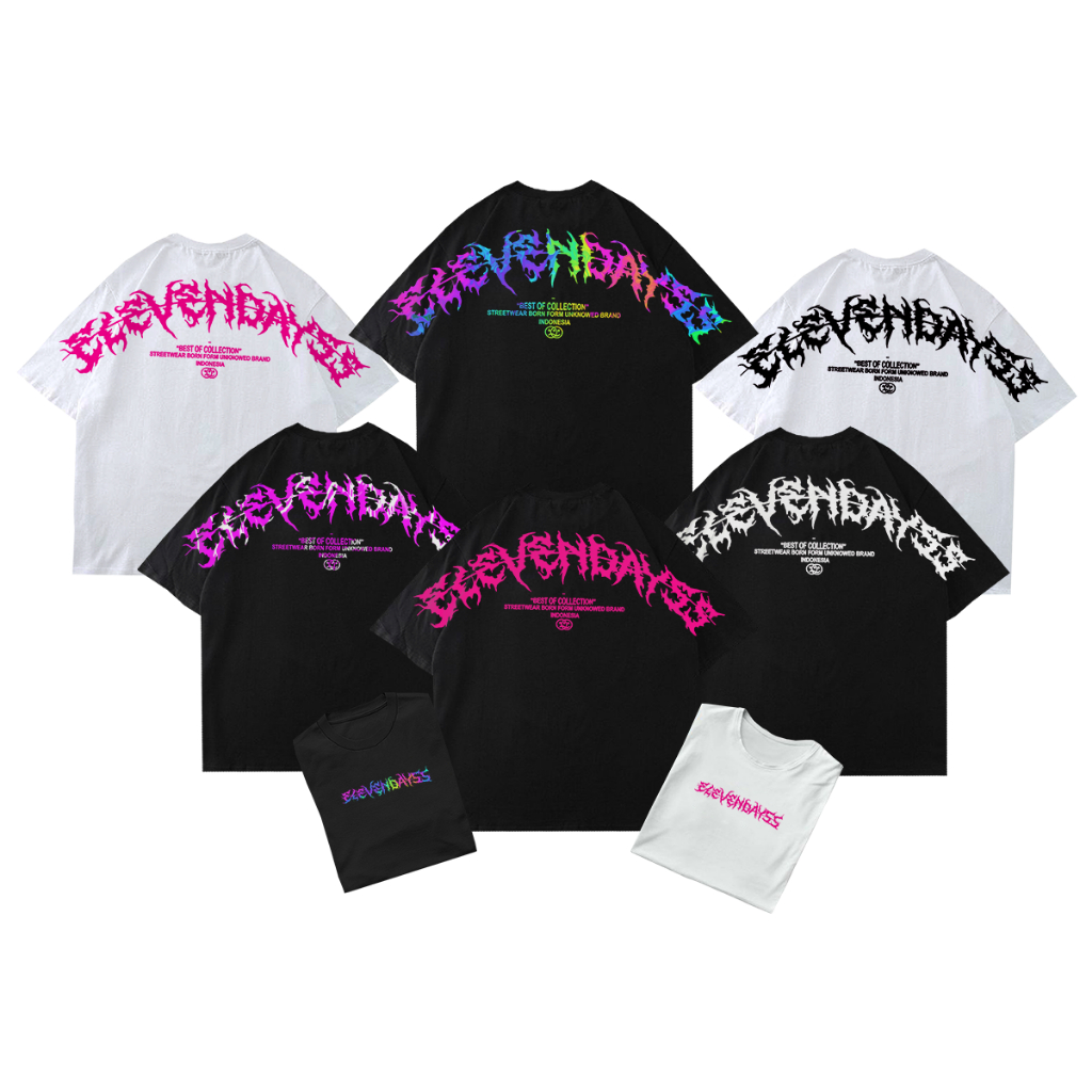 INFILESS T-shirt Elevendays - Kaos Unisex