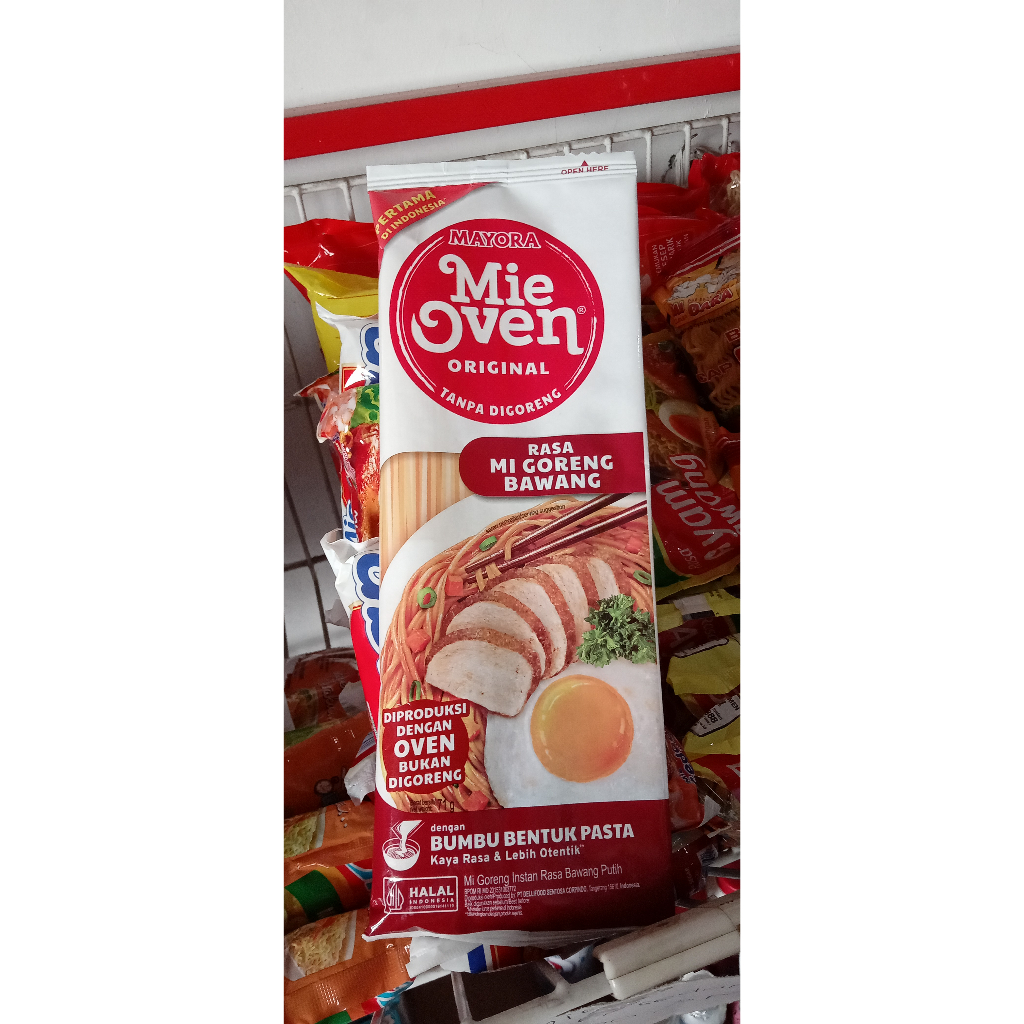 

Mie Oven Rasa Mie Goreng Bawang