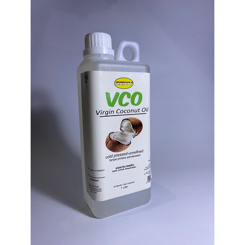 

VIRGIN COCONUT OIL SIKU 1000ml (VCO) MINYAK KELAPA MURNI