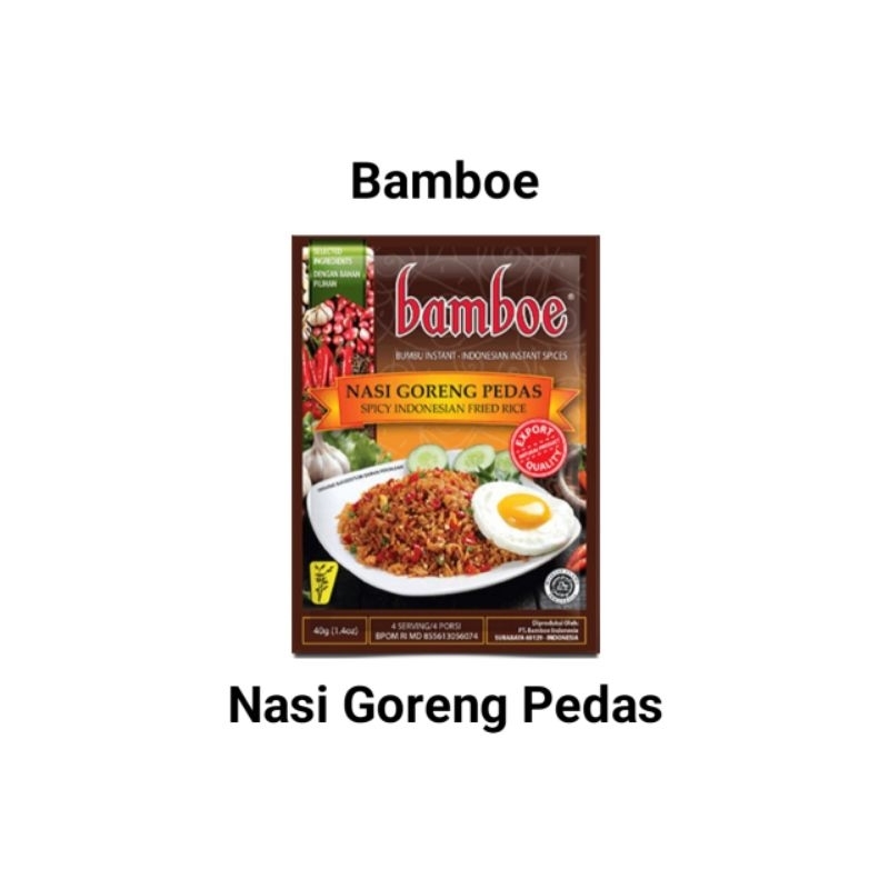 

Bamboe Nasi Goreng Pedas
