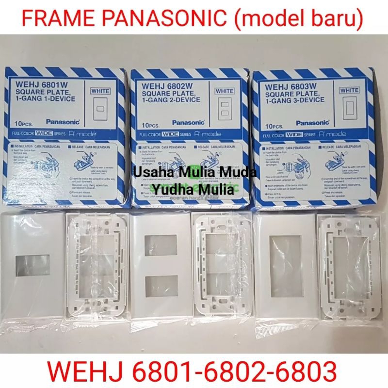 PLAT PANASONIC 1/2/3 LUBANG WEHJ 6801 W/ WEHJ 6802 W/ WEHJ 6803 W