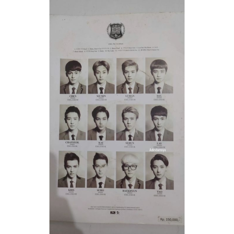 ALBUM ONLY EXO