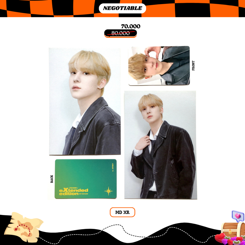 [ATEEZ] CLEARANCE SALE DISKON OFFICIAL MD XR (MEMBER SET) YUNHO