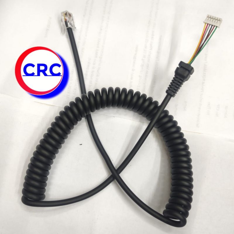 KABEL SPIRAL RIG YAESU KABEL MIC YAESU