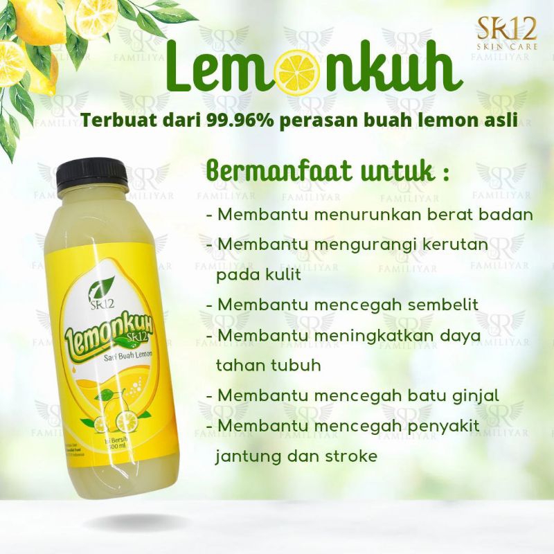 

Lemonkuh sr12 utk kesehatan 100% original