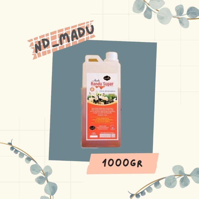 

Madu Azzura - Madu Randu Super 1000 gr