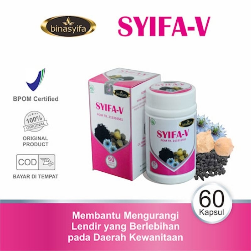 

SYIFA-V Sehat Wanita Herbal Pelancar Menstrulasi & Haid