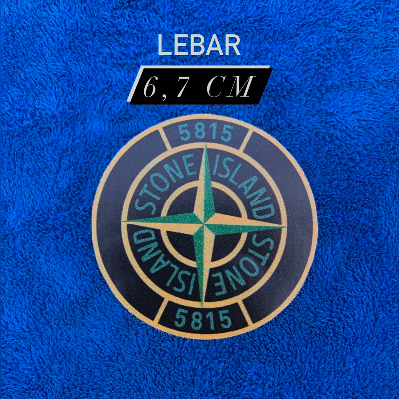 

STIKER STONE ISLAND LOGO STICKER BAHAN GRAFTAC BRAND