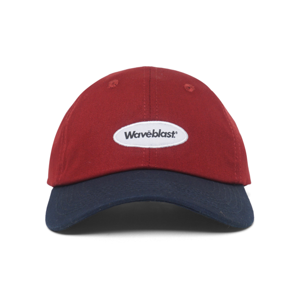 Waveblast Hat Baseball - Basic Maroon Navy