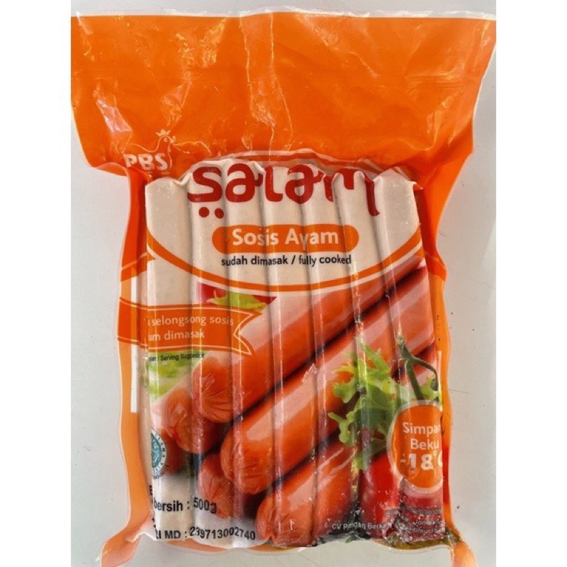 

SOSIS SALAM 500GR (WAJIB AMBIL SENDIRI KE STORE)
