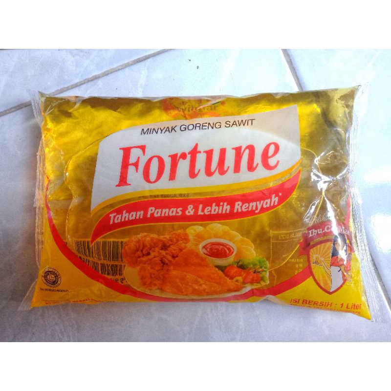 

Minyak Goreng Fortune Bantal 1 liter