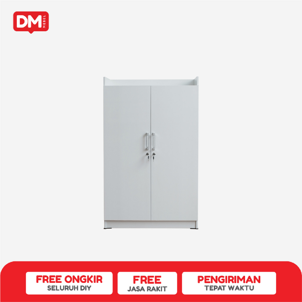 Lemari UPVC Anak Pintu 2 Non Karakter - DM Mebel