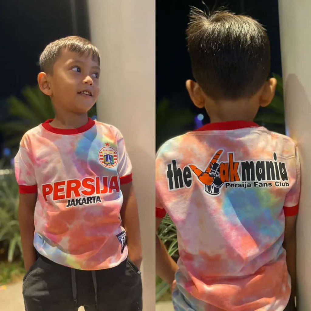Kaos Persija Anak Kaos Jakmania Persija Jakarta The Jakmania Ringer TIE DYE