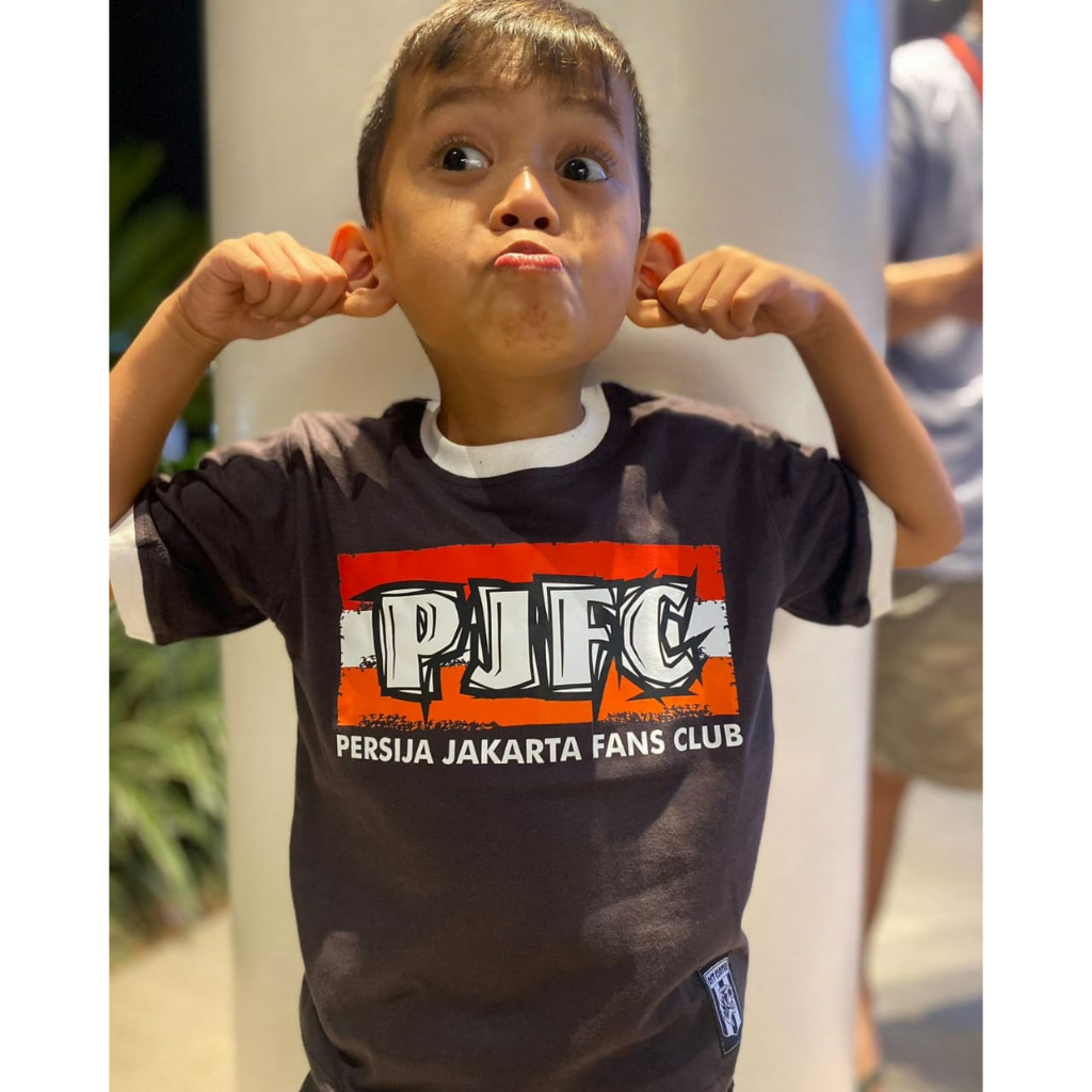 Kaos Persija Anak Kaos Jakmania Persija Jakarta The Jakmania Ringer PERSIJA JAKARTA FANS CLUB DARK G