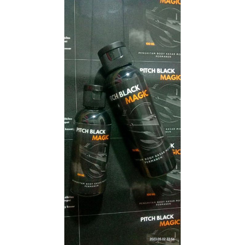 Kit Penghitam Body Motor / Dhasbor Mobil 2 Botol