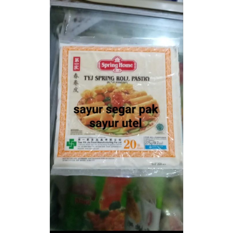 

TYJ spring roll 275grm 20pcs