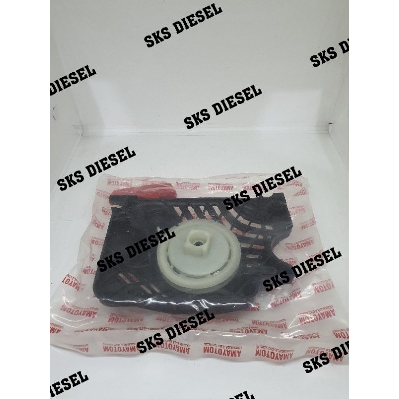 Recoil Starter Kap Tarikan Engkol Chainsaw Motoyama 10000 Senso Sinso Gergaji Mesin Original