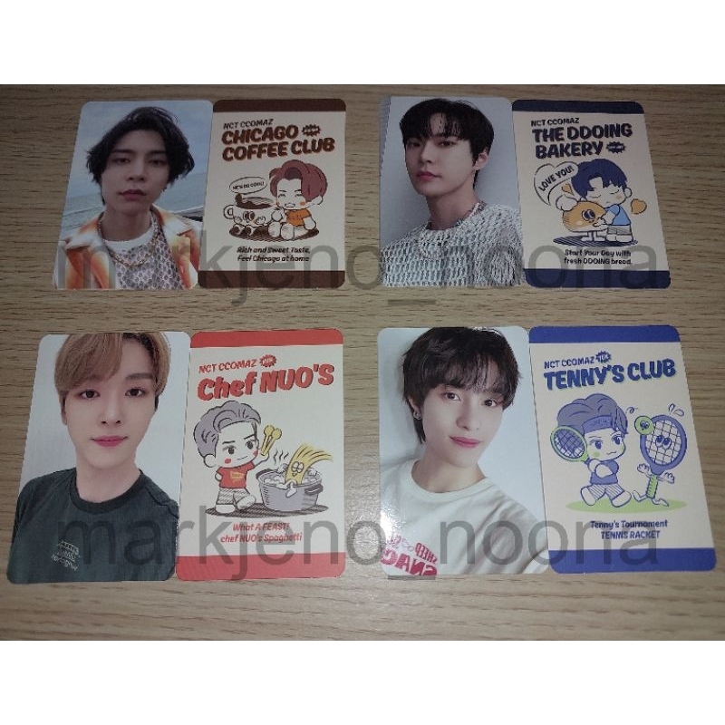 [READY STOCK] TC NCT CCOMAZ ORANGE VER. UNSEALED Johnny Kun Ten Doyoung Yangyang Sungchan