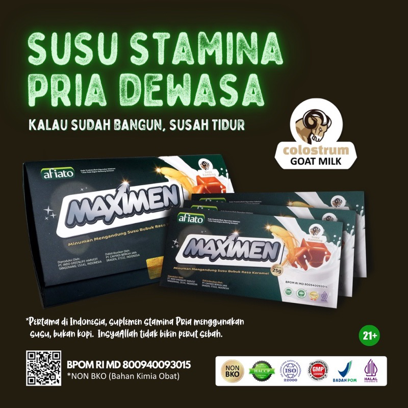 

Susu kambing untuk Stamina Para Suami - MAXIMEN