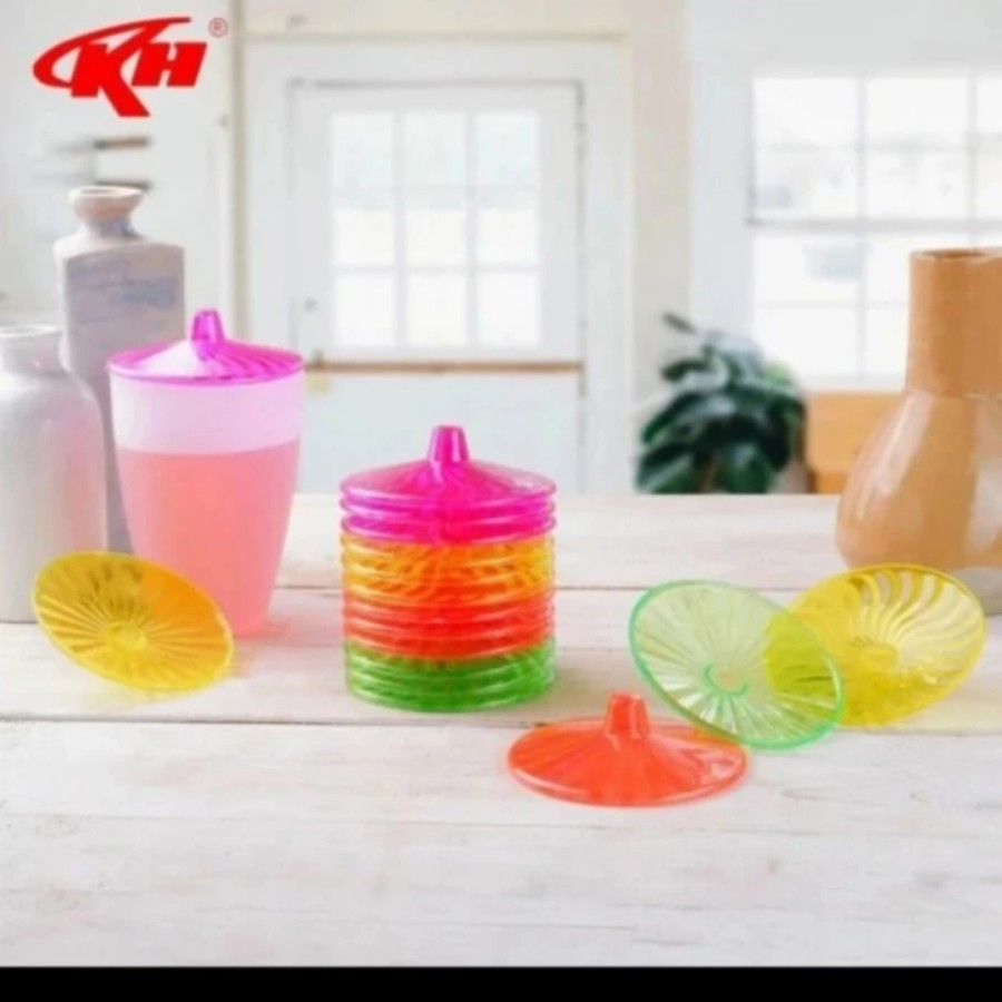 Tutup Gelas Mika Bening Premier Kh (1 pcs)/mrk kh