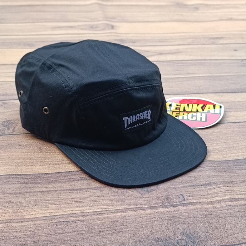 topi 5panel thrasher magazine