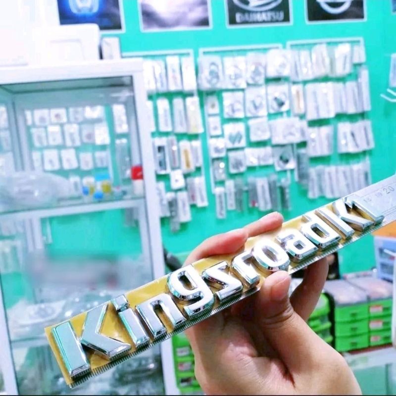 Emblem logo SPIRIT S1 KINGSROAD K1 nissan terrano ukuran original bagasi