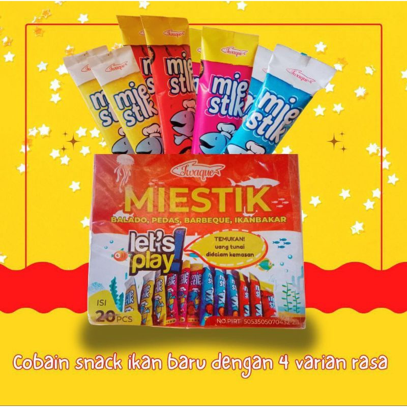 

mie stik ikan Snack sehat olahan ikan patin