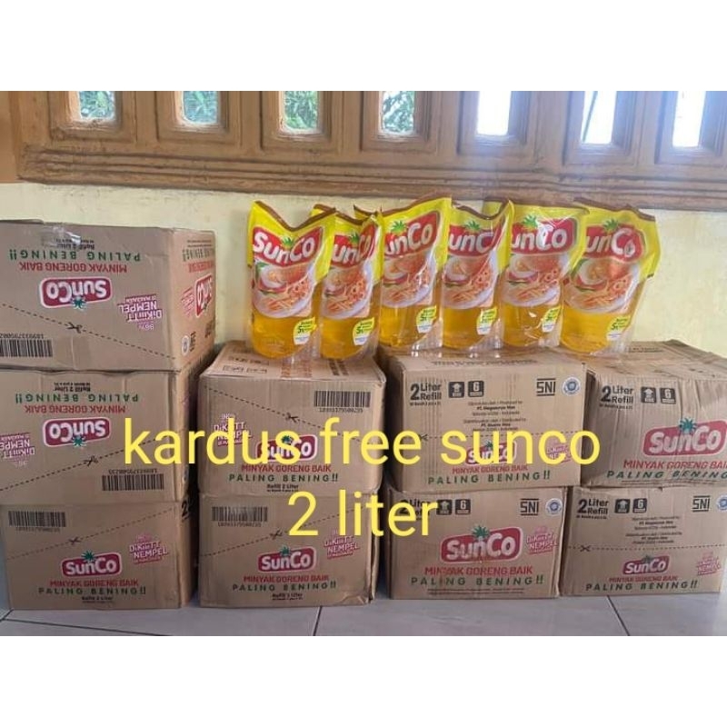 

kardus free sunco 2 liter