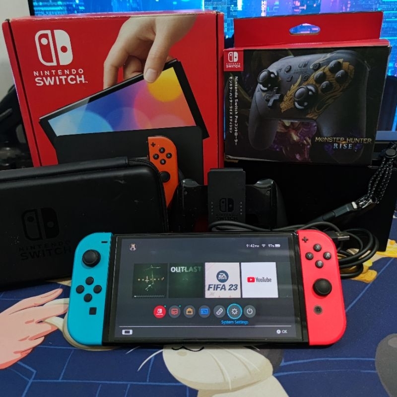 Nintendo Switch Oled + Akun