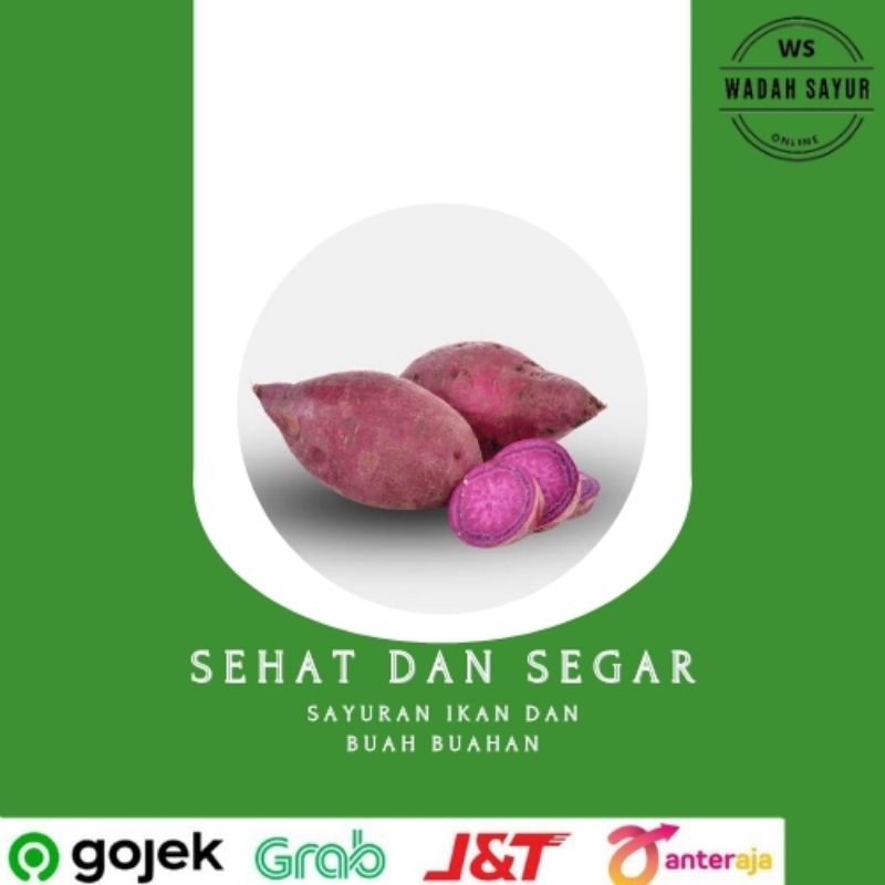 

Ubi Ungu Segar ( 500 Gram ) | Wadah Sayur Bogor